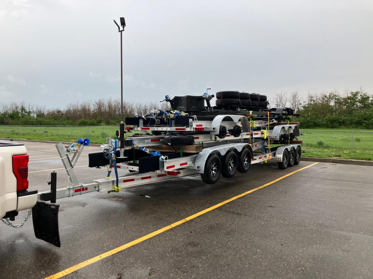 Ship a Stackable boat trailers to Armstrong uShip