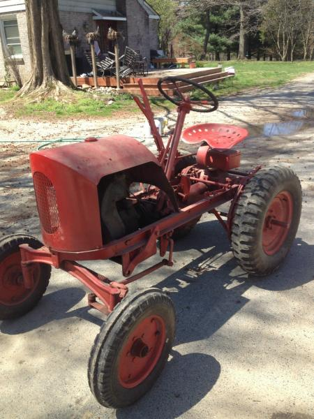 Ship a Jaques Mighty mite garden tractor to Buffalo | uShip