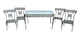 Patio Dining Table and 4 Chairs