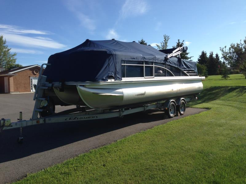 Cost to Ship a 22' Bennington Pontoon Boat with double ...