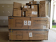 Boxes on crate for shipment