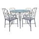 *HV* Glass Top Table + 4x Chair(1272602-p27588499)