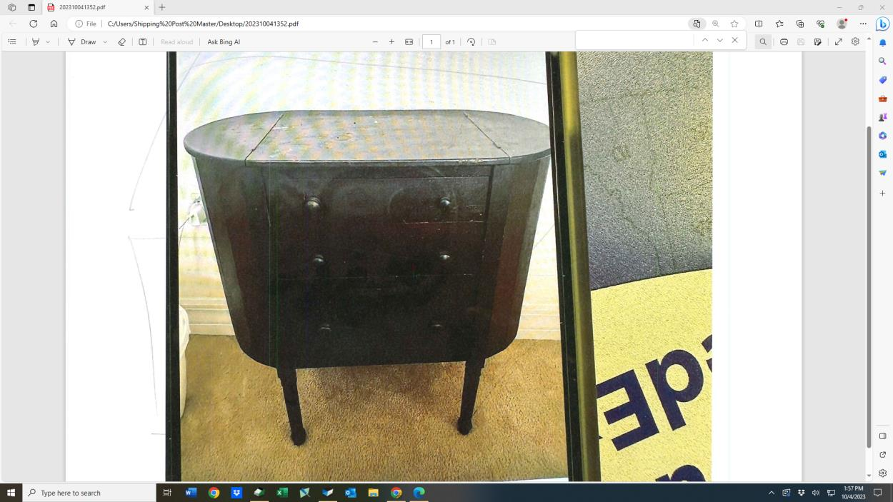 Cost to Ship a dresser to New Castle uShip