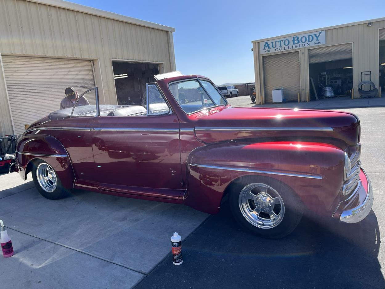 Quote to Transport a 1947 Ford super deluxe convertible to Wheatland