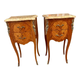 *HV* 2x Marble Top Nightstand (1278100-p27904359)