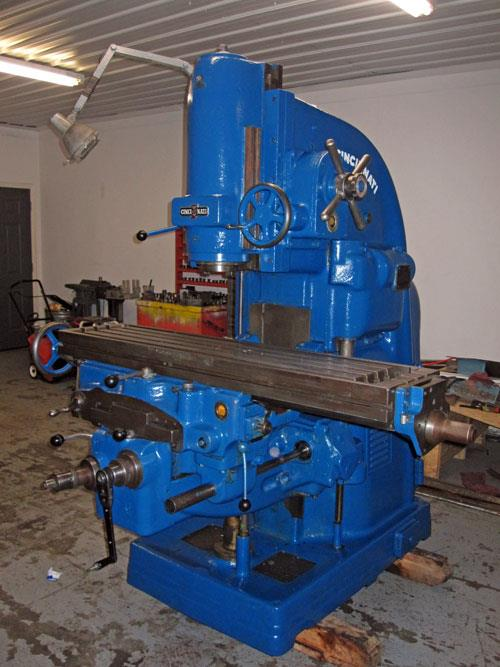Equipment Movers Cincinnati no. 2 manual knee type milling machine to ...