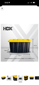Light Load Move — 25 (27-gal) plastic bins, 20 lar