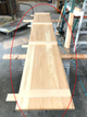 wood panel - long but light panel - easy handling