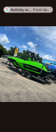 25 foot mb surf boat on trailer