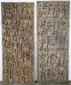 Antique African Art Wooden Doors