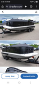 23' 6" Hurricane boat in trailer