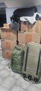 Motorcycle and Boxes shipment