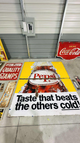 Vintage pepsi sign