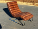 Leather Chaise