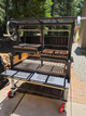 Wood fired Outdoor Grill