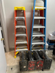 Ladders and metal stands