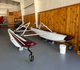 Fiberglass Seaplane Floats on Wheels