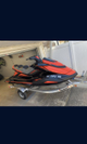 Jetski on trailer